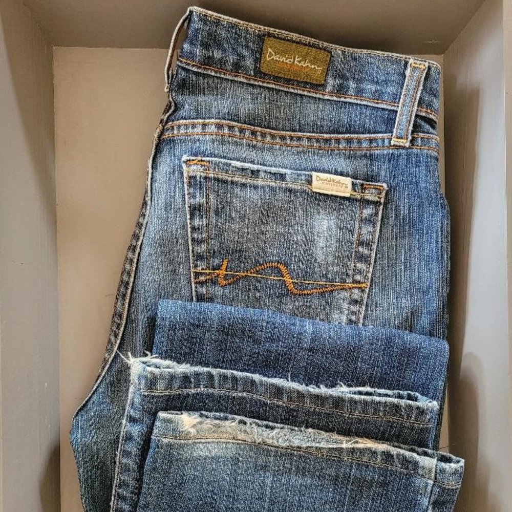 David Kahn Lauren Flare Stretch Jeans 6